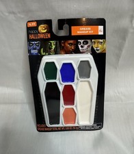 Halloween Grease Makeup Kit Colored Face Paint Set Clown Monster Vampire Costume