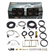 Glowshift Boost 2400 Egt Trans Temp Fuel Pressure Diesel Gauges Black 7