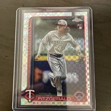 2025 Topps Chrome Update Series - Ryan Fitzgerald #USC8 X-Fractor (RC)