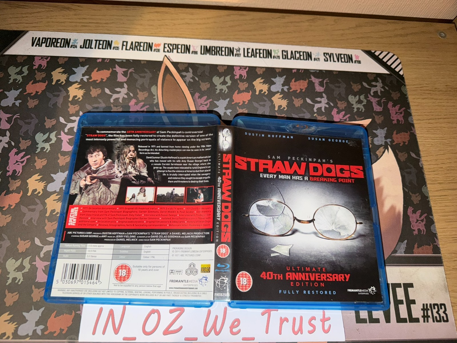 Straw Dogs - 40th Anniversary Edition (Blu-ray, 2011)