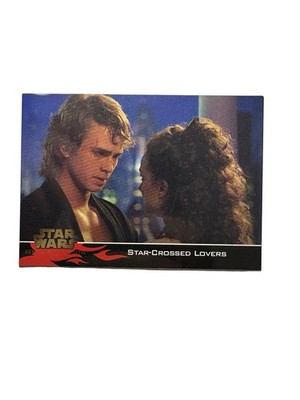 2005 Topps #37 Star Wars Episode III Revenge of the Sith  Star-Crossed Lovers