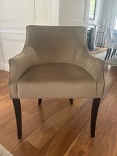 Brand New Luxury Sofa and Chair Co. Velvet Chair(s) in Dark Beige