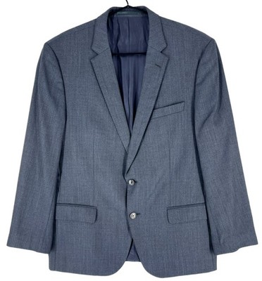 Hugo Boss Herren Huge6/Genius4 100% Wolle Blazer Jacke Größe EU:54 US:44L