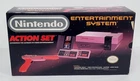 Z-471 VINTAGE NINTENDO ENTERTAINMENT SYSTEM ACTION SET IN ORIGINAL BOX! WORKS!