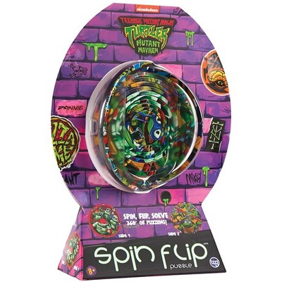 Spin Flip Puzzle Cylinder Rotate Slide Logic Game Brain Teaser Fidget Toy Gift