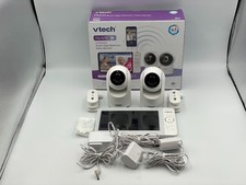 VTech RM7764-2HD 7" HD Video Baby Monitor with 2 Wi-Fi Cameras - White