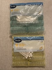 VTG Goody Brush Rollers 2 Pack w/ Pins 1- Large 1 Med New