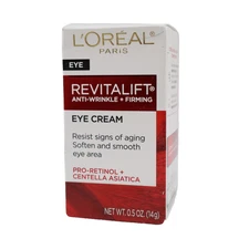 L'Oreal Revitalift Anti-Wrinkle and Firming Eye Cream w/ Pro Retinol 0.5 oz