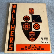 Vintage WALTHERS Model Railroad Catalog 1971 O Scale - Good Condition