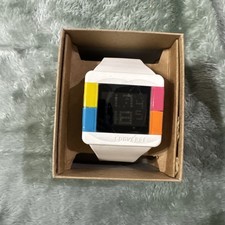 Converse  High Score Electronic Watch White -VR014-100 Never Worn NWB And Papers
