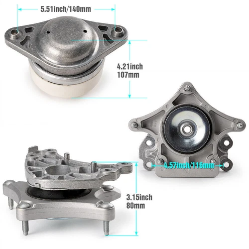2042402017 Engine Motor Mounts & Transmission Mount For Mercedes-Benz 2042400618 - Picture 3 of 15