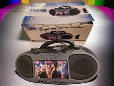 Naxa Ndl-287 Bluetooth 7" Dvd Boombox New Open Box/box Ware Cds Radio Remote 