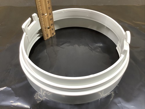 Nuovo! Frigidaire Connettore Laterale Unità Tubo Aria AC 5,9" PVC - Foto 3 di 5