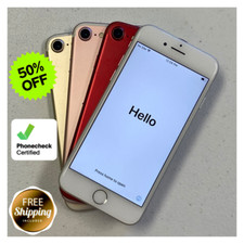 Apple iPhone 7 - 32GB Unlocked - Mint Condition - Rose Gold, Black, Red