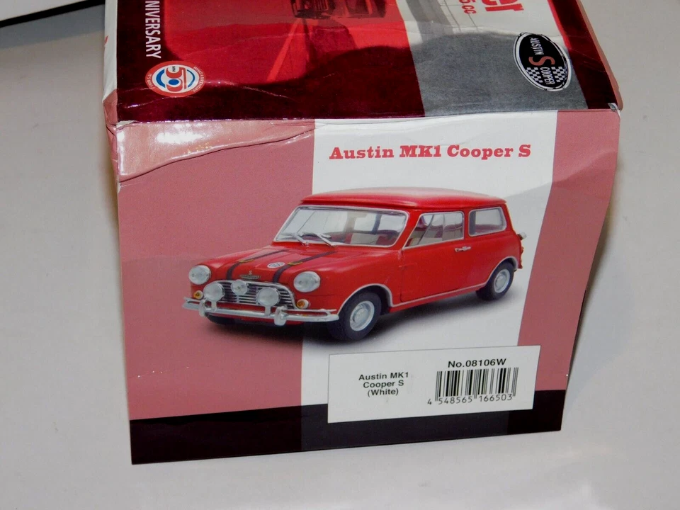 AUSTIN - MINI COOPER S MKI 1969 KYOSHO 08106W 1:18 - Photo 4/4