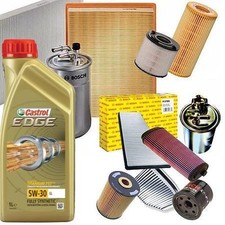 KIT TAGLIANDO 5 LT CASTROL 5W30+ 4 FILTRI VW SHARAN 7N 2.0 TDI 140CV dal 2010
