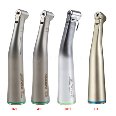 Dental LED Fiber Optic Contra Angle Handpiece 1:1 For NSK – Low Speed, Push Button Chuck 10 thumbnail image