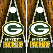 Green Bay Packers Cornhole Board Vinyl Wrap - Decal Sticker VZ547
