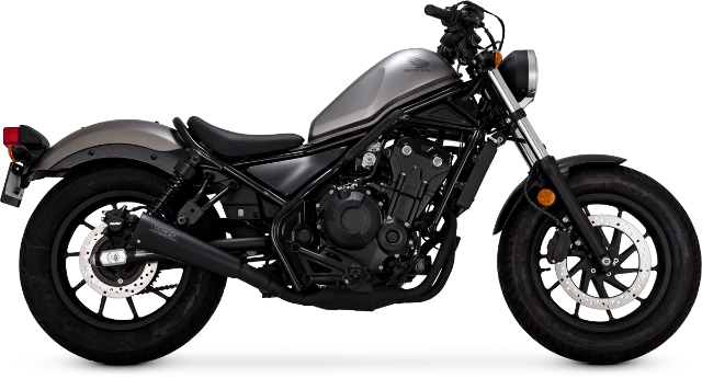 Vance Hines Black Upsweep Slip on Muffler 2017 2023 Honda Rebel