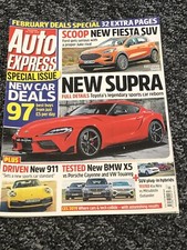 AutoExpress Magazine Special Edition 2019: Supra, 911, BMW X5, New Car Deals