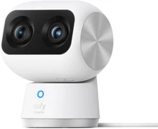 eufy S350 4K Indoor Security Camera Dual Cameras 360° PTZ Baby Monitor 8×Zoom
