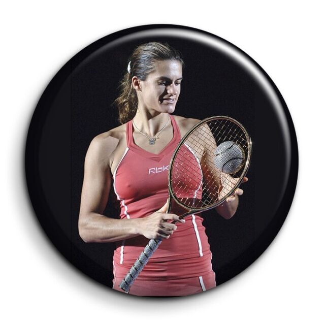 Amelie Mauresmo - Badge 56mm Button Pin