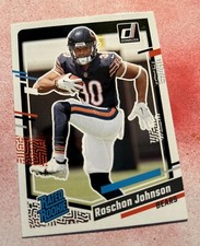 2023 Donruss Football Rated Rookie #314 ROSCHON JOHNSON Bears RC