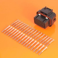 TE / AMP 34 Way ECU Single A Key Connector - Motec Link DTA Haltech ECUmasterPro