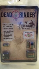 Dead Ringer Duck Buster Shotgun Front and Rear Sight, Orange/Green,  Black, L2