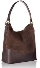 New with Tags Womens Frye Paige Hobo Smoke Tote Bag Leather Suede MSRP  358