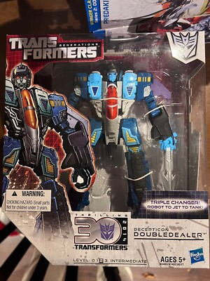 Transformers Hasbro G1 Generations Doubledealer CHUG MISB Thrilling 30