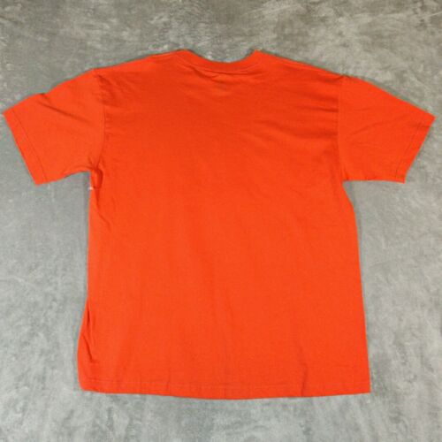 Auburn Tigers Shirt Mens XL Orange Front Chest Large Team Logo Sportswear - Picture 3 of 7