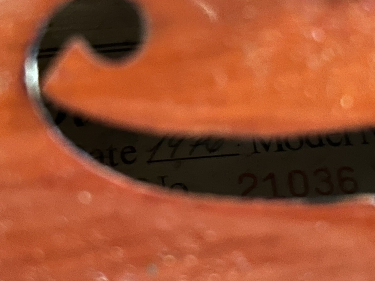 1976 Roderich Paesold 3/4 Violin Model 801 - Made in West Germany