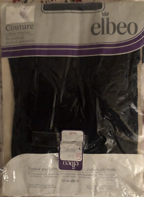 Strumpfhose Vintage 20den. Marke Elbeo Frontnaht - Größe 1 Farbe Seeblau