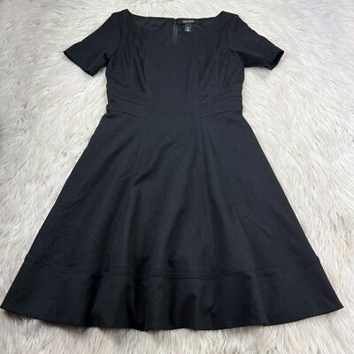 white house black market fit and flare dress White House Black Market SZ 2 Sleeveless J Fit And Flare Dress