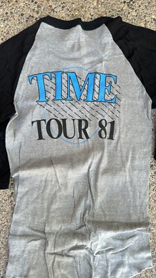 Original Vintage ELO Time Tour T Shirt Jeff Lynne Electric Light