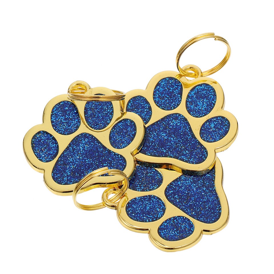 3pcs Delicate Metal Dog ID Hanging Tag Pet Tags Zinc Alloy Pet Tag Dog