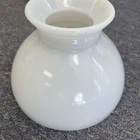 Tam O Shanter Vtg Milk Glass  Lamp Shade Student Shade 8” Fitter