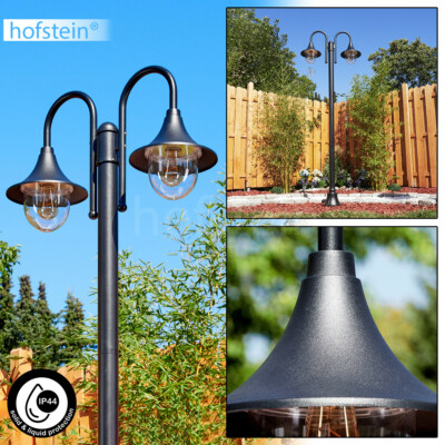 Terrasse Garten Laternen Kandelaber schwarz Wege Außen Leuchte Steh