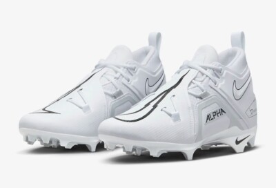 Nike Alpha Menace Pro 3, Football Cleats, CT6649-109, White 