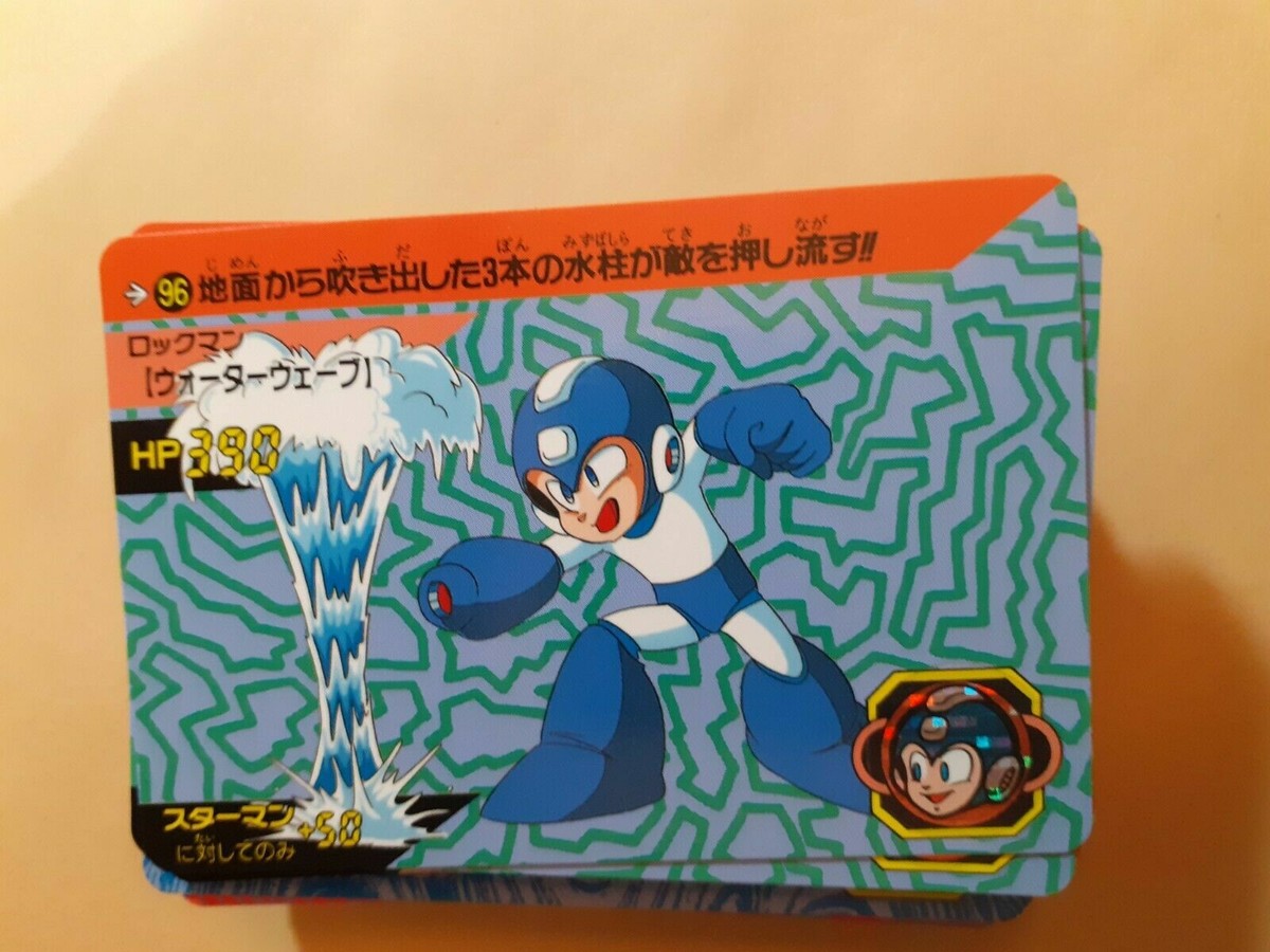 MEGAMAN ROCKMAN TRADING CARD MADE IN JAPAN CARDDASS n 96 | eBay