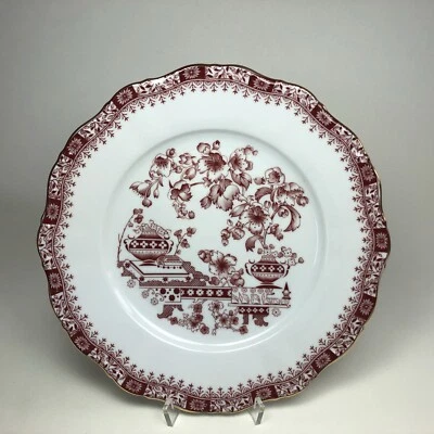 Seltmann Weiden Theresia China Rot 5 x Speiseteller Teller 24 cm - Bild 1 von 2