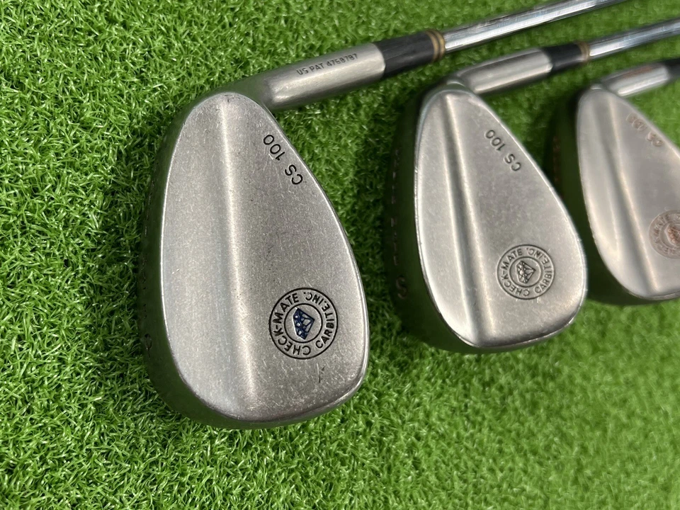 Carbite Golf Check Mate CS 100 (3) Wedge Set PW SW LW Right Handed Steel Stiff - Image 2 of 4