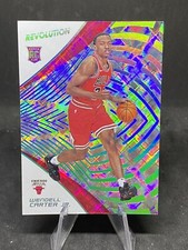 Wendell Carter Jr RC 2018-19 Revolution NBA Cosmic SP 007/100 Rookie Card #111. rookie card picture