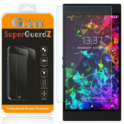 Safe Guard Razer SuperGuardZ Tempered Glass Screen Protector Guard For Razer Phone ...