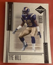 2006 Leaf Limited Football Card #246 Tye Hill Rookie #194/299 St Louis Rams
