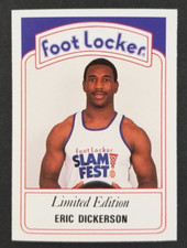 Eric Dickerson 1991 Foot Locker Football Card #7 (NM)