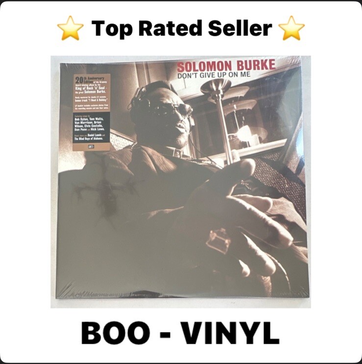 Solomon Burke - Don't Give Up On Me 20th Anniversary Double Lp NEW SEALED MINT