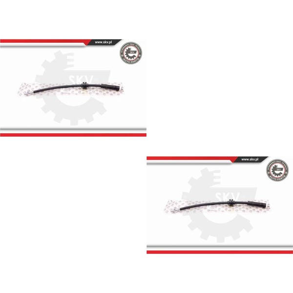 2X Bremsschlauch Vorne FüR Opel Corsa D S07 1.2 1.4 X15 1.0 M13 Fiat Grande-image