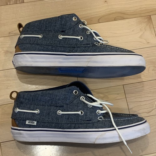 Vans Boat Shoes Men's size 10 Mid Deck 